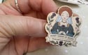 Wooden pin badges