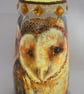 Decoupaged Owl Glass Lamp. - Image 7