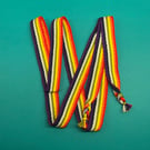 Handwoven band, rainbow