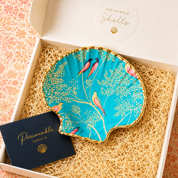 Bright Birds Trinket Dish 
