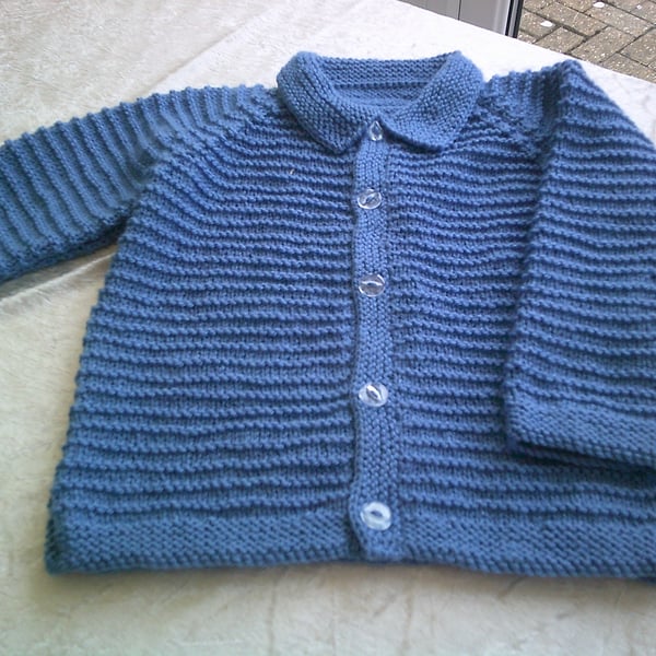24 inch Blue Collard Cardigan