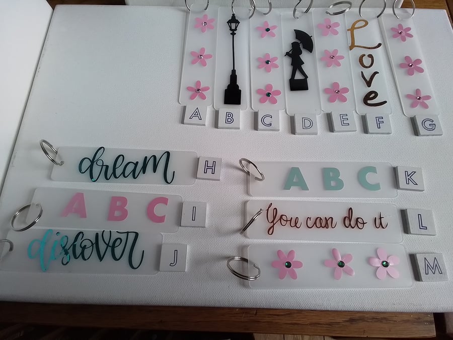 Keyring or bookmark.  Listing is for one only. Ref 365