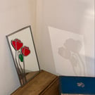 Mirror. Art nouveau style.