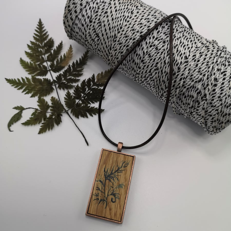  Oak & Fern Pendant    SALE REDUCTION