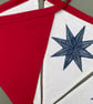 Star Bunting- Handmade Linoprint  - Image 4