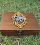 Handmade Octopus Kraken & Sea Life Wooden Jewellery Box
