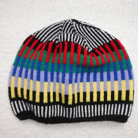 Beanie Style Hat in Multicolours. No 2.