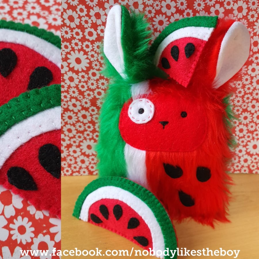 W is for Watermelon fluff