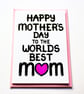 Happy Mother's Day To The Worlds Best Mum Mother's Day Card - Image 7