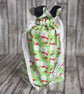 Medium Sized Snowman Christmas Gift Bag - Reusable Gift and Storage Bag