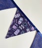 Blue Christmas Bunting - large - reversible  - Image 5