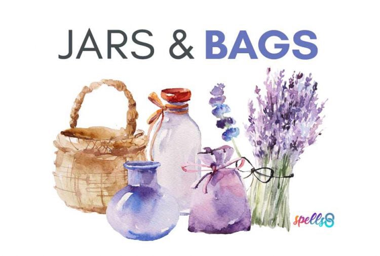 Hand made Spell bags & Jars 