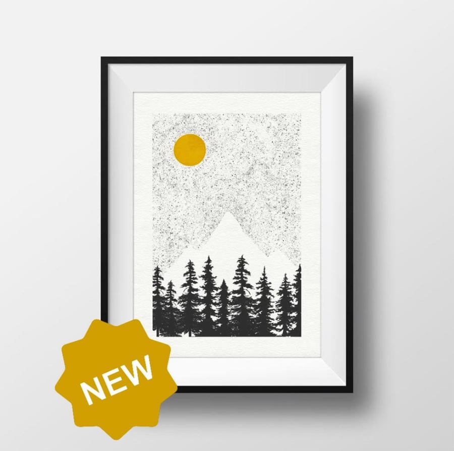 Twin peaks art print - A4