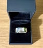 "Decoherence" - Heavy Sterling Silver Ring - 12g - Made To Any Size - 8mm x 2mm - Image 4