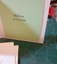 Pack of 5 candle Christmas cards  - Image 2