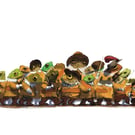 Marching Frogs - A5 Print Landscape