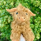 4lb Weighted Highland Plush Toy