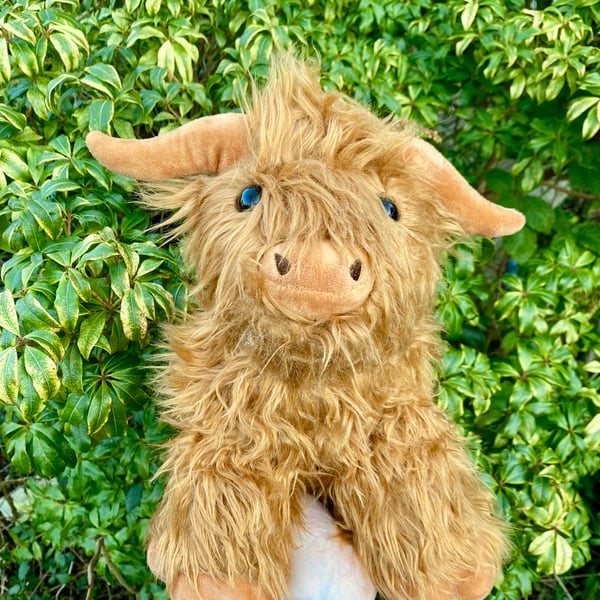 4lb Weighted Highland Plush Toy