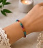 Seven Chakra Gemstone Bracelet - Handmade Gift with Crystal Meaning Card - Image 3