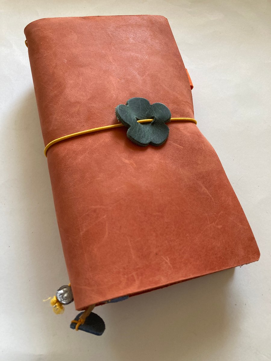 Handmade Traveller’s Journal - Gardening Theme