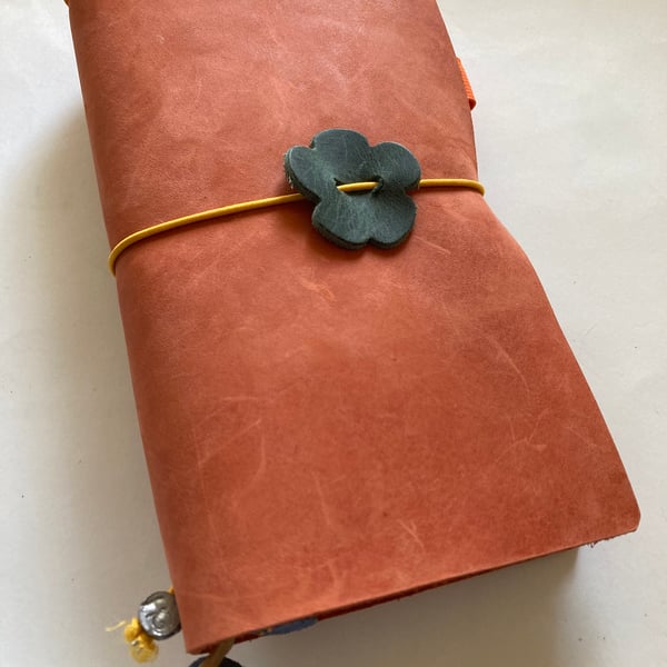 Handmade Traveller’s Journal - Gardening Theme