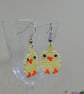 Easter Chick Beadwork Earrings (1) - Image 3