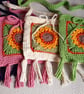 Crochet Sunflower Festival Bag