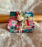 Hand knitted key ring in a pretty box - Image 2