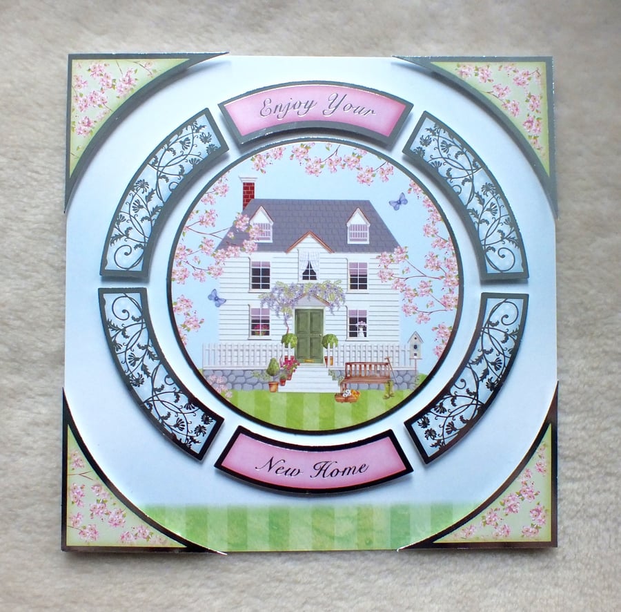 Handmade New Home Card