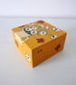 Yellow Gold Jewellery Box, Daisy Paintings, Free Shipping UK, Craftmas - Image 10
