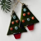 Fused Glass Christmas Tree