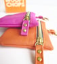 Waterproof Dog Treat Bag Pouch with GOLD hardware - NAVY BLUE - Image 5