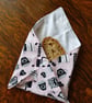 Reusable, plastic free Sandwich Wrappers: barista pink - Image 2