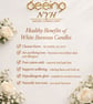 Set of 2 White Beeswax Ceremony Collection Handmade Tall Taper Candles - Image 10