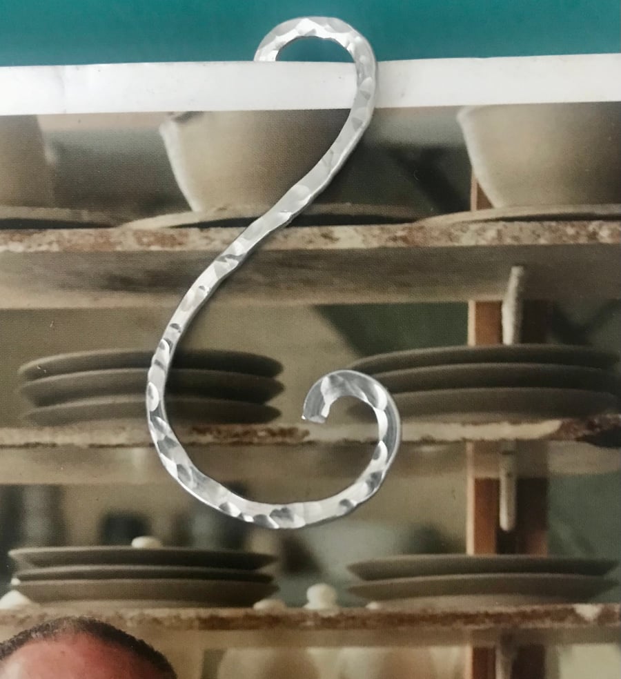 Music Bookmark, Perfect for your home, work or as a gift - Hammered Finish