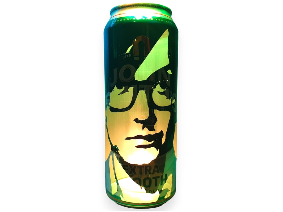 Jarvis Cocker Beer Can Lantern: Pulp, Britpop Pop Art Portrait Candle Lamp - Uni