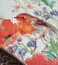 Chunky Handmade Wooden Heart Robin Poppies Butterflies  - Image 4