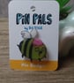 Quirky zom-bee pin badge - Image 2