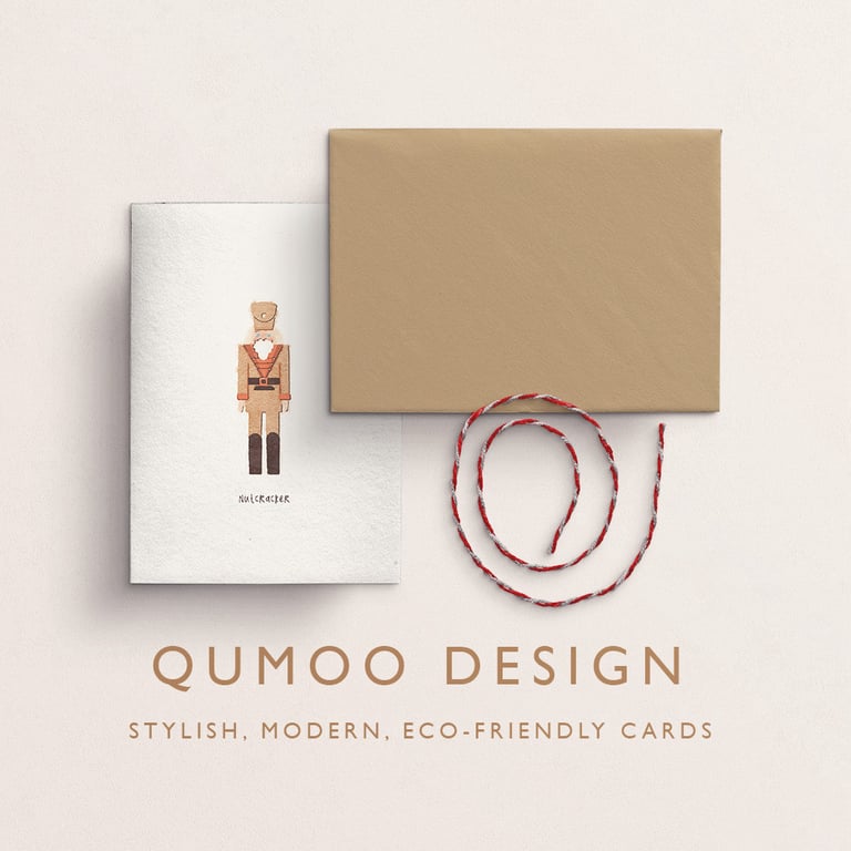  Christmas Nutcracker Card (QM 294)