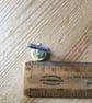 Dorset Button Cufflinks, Mustard - Image 4