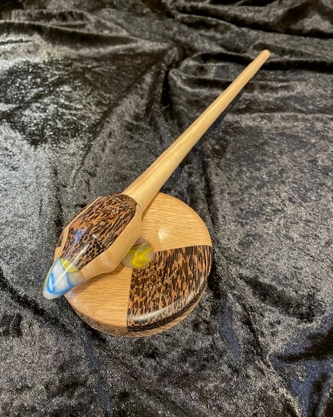 supported spindle and bowl