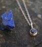 Lapis Lazuli  Silver Necklace - Image 7
