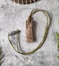 Mushroom Pendant, Clay Mushroom Necklace, Green Witch Jewellery - Image 5