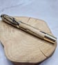 Hand Turned Wooden Fountain Pen - Spalted Beech - Image 3