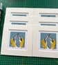 Gannets Original Handmade Lino Print - Image 4