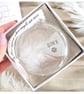 Personalised Name Date Christmas Bauble. Gift Boxed Memorial Gift. Real White Fe - Image 7