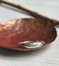Hammered sterling silver ring - Image 1