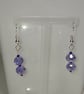 Light purple earrings