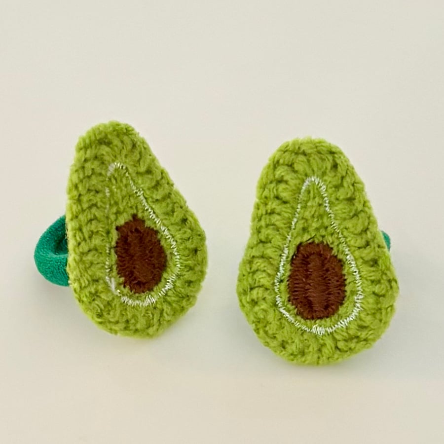 Avocado Hair Bobbles 