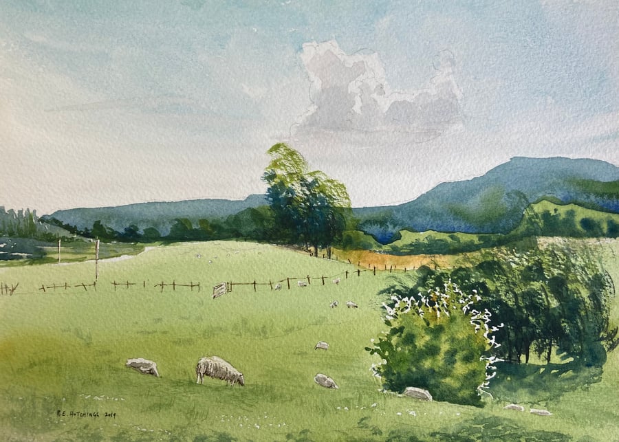 Whorlton 2019 (Pure Original Watercolour)